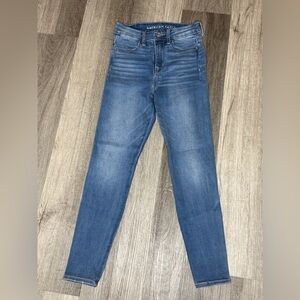 American Eagle Outfitters Blue Skinny Jeans